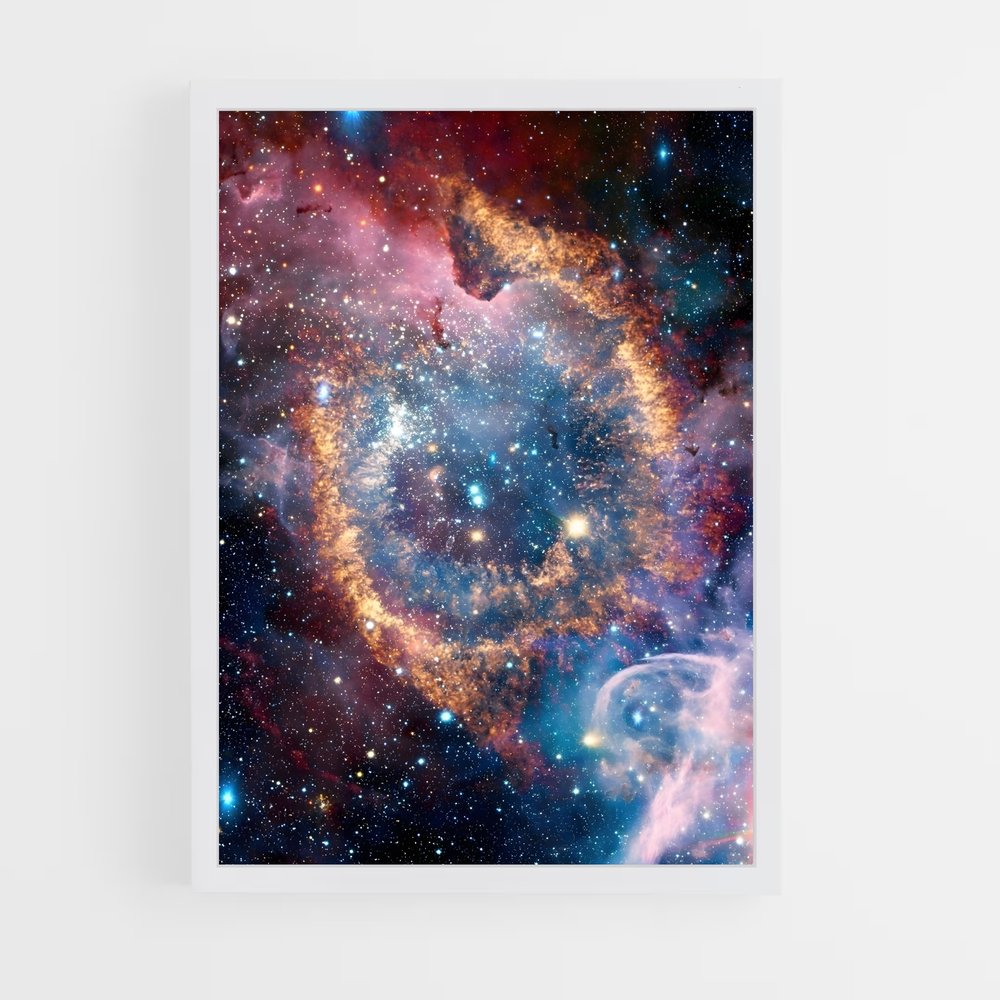 galaxy-1 cadre Blanc