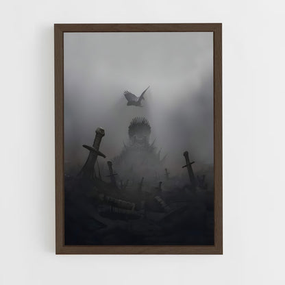 game-of-thrones-10 cadre Bois foncé
