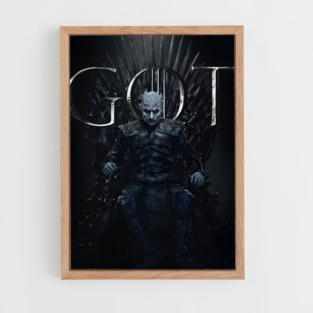 game-of-thrones-7 cadre Bois clair