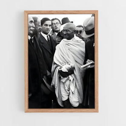 gandhi-4 cadre Bois clair