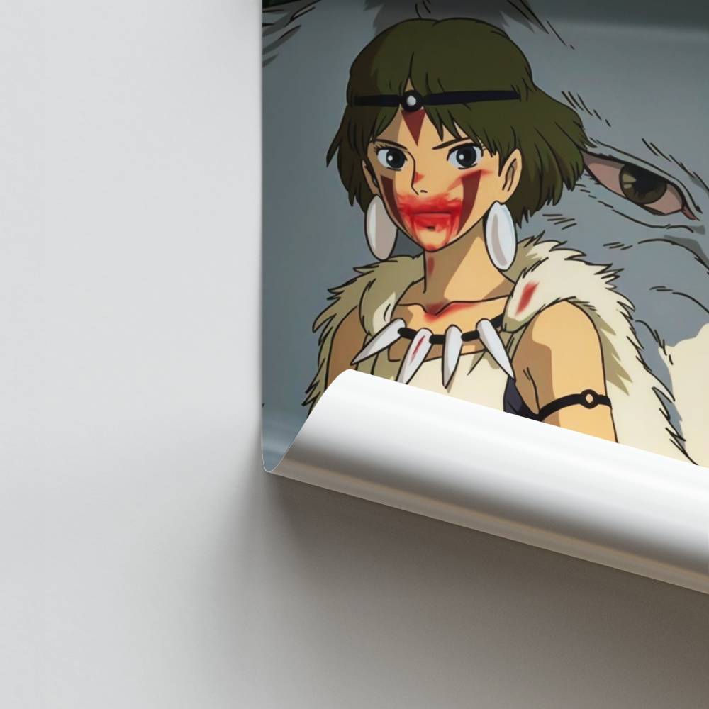 Poster della principessa Momonoke