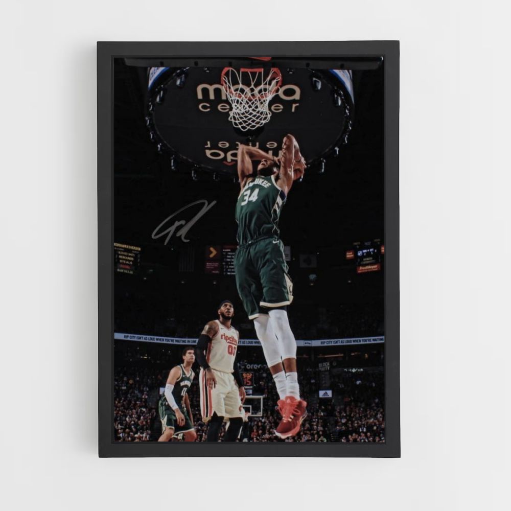 Poster del salto Antetokounmpo