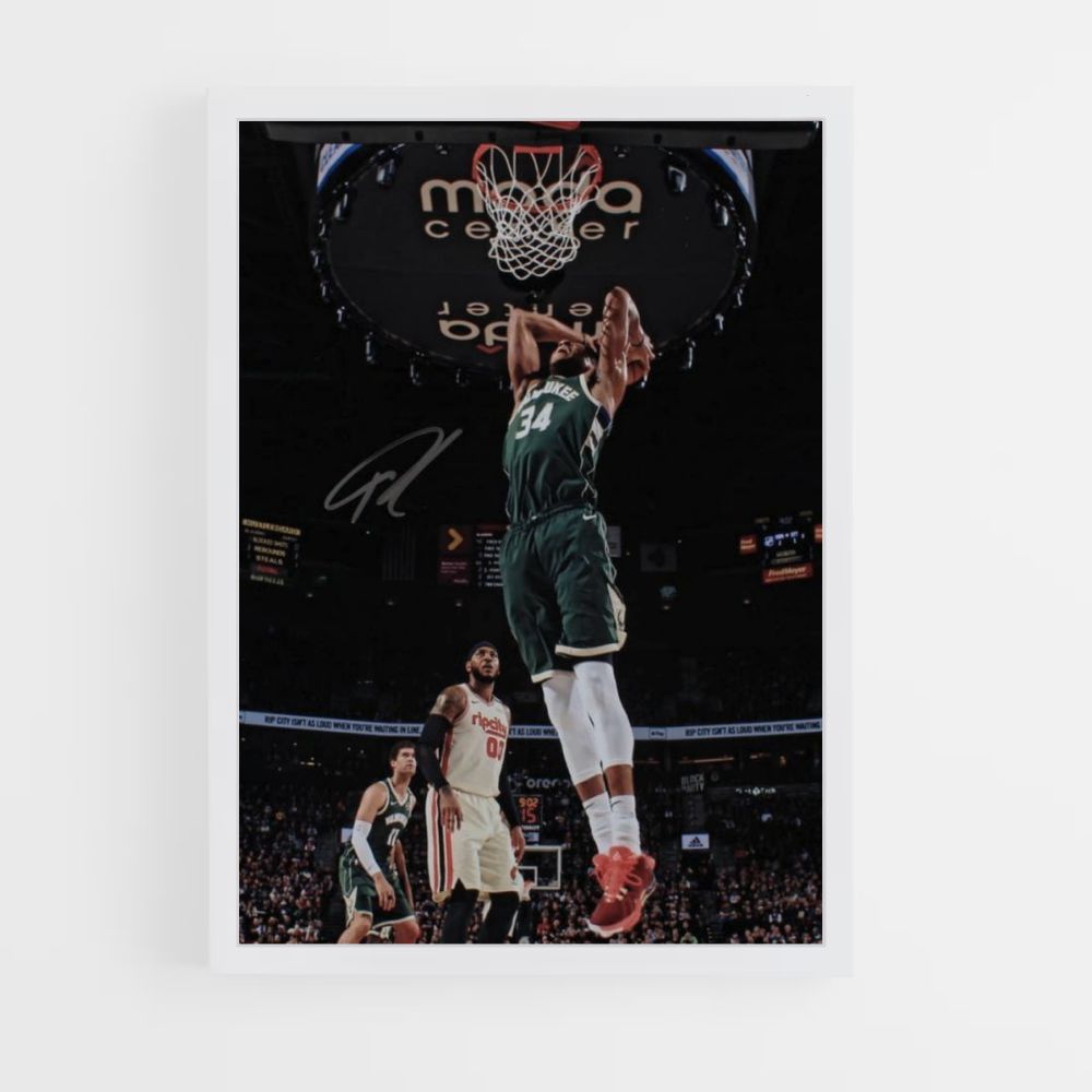 Poster del salto Antetokounmpo