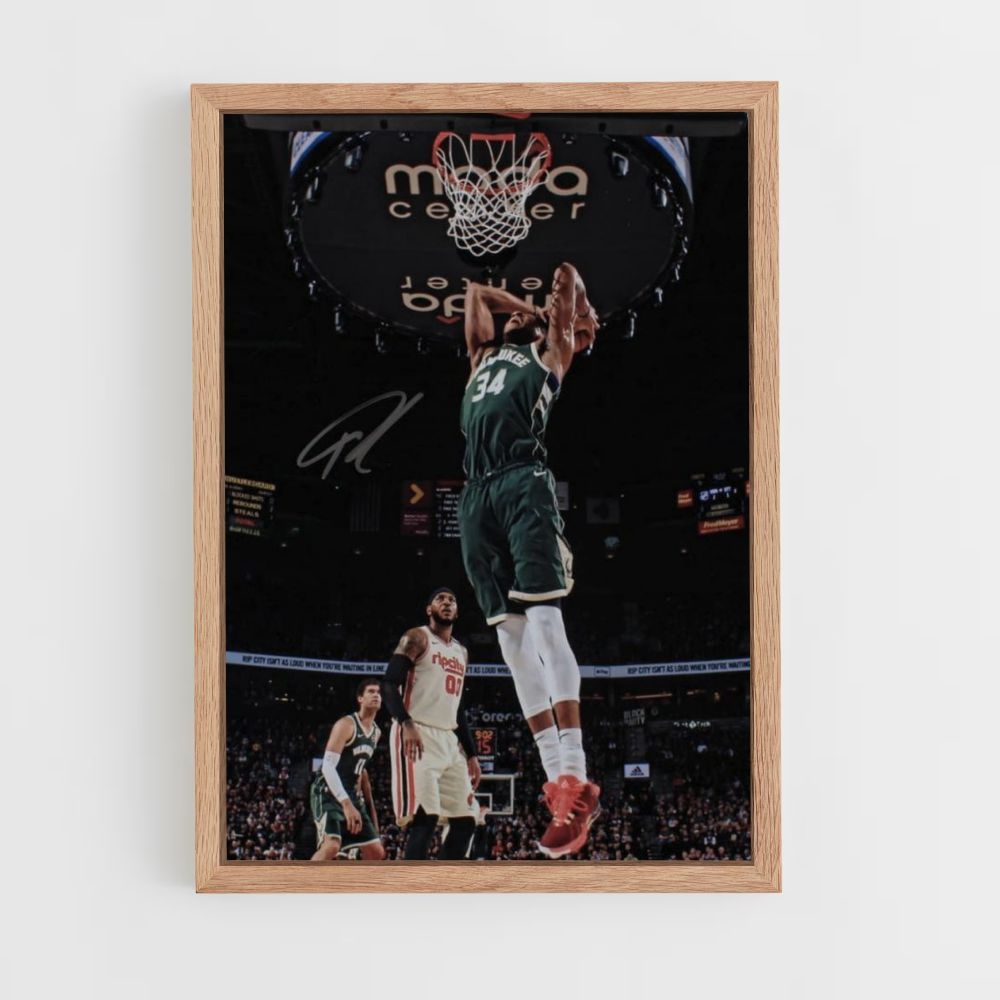 Poster del salto Antetokounmpo