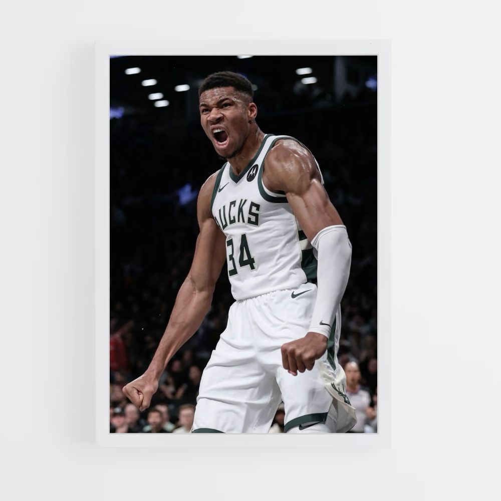 Poster Giannis Antetokounmpo Muscolo