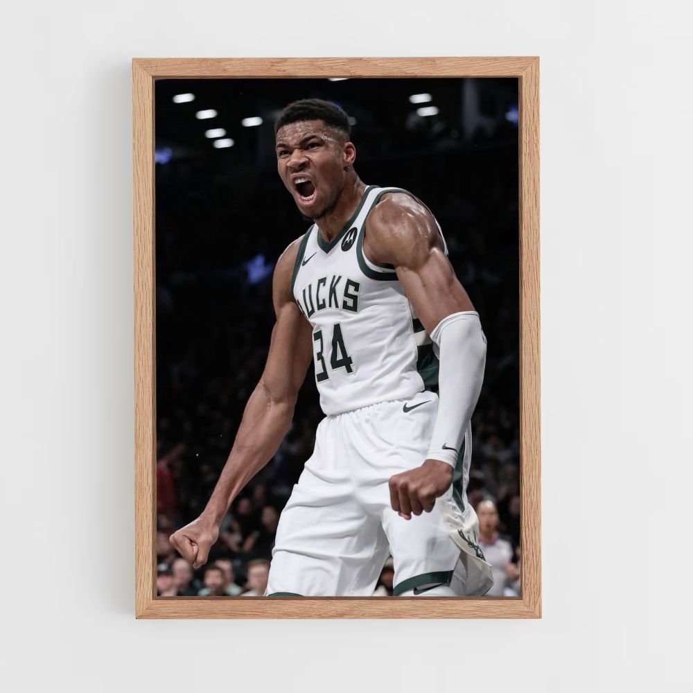 Poster Giannis Antetokounmpo Muscolo