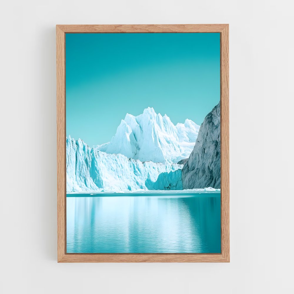 glacier-1 cadre Bois clair