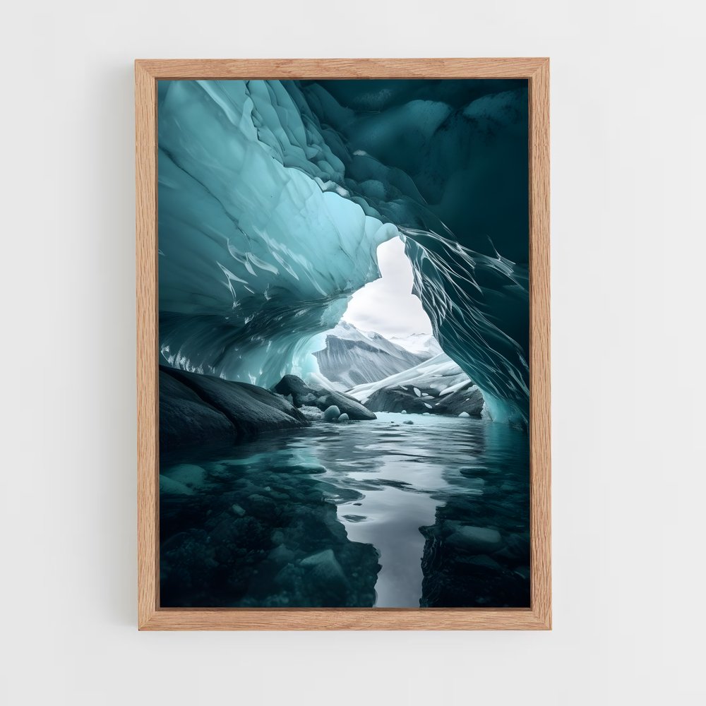 glacier-2 cadre Bois clair