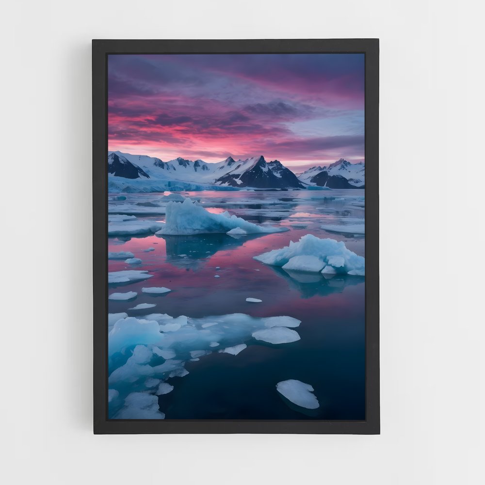 glacier-4 cadre Noir