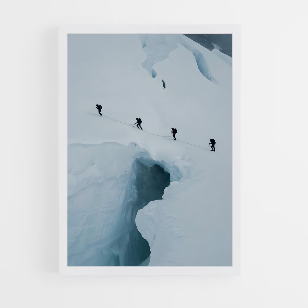 glacier-6 cadre Blanc