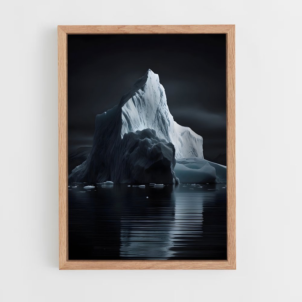 glacier-9 cadre Bois clair