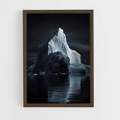 glacier-9 cadre Bois foncé
