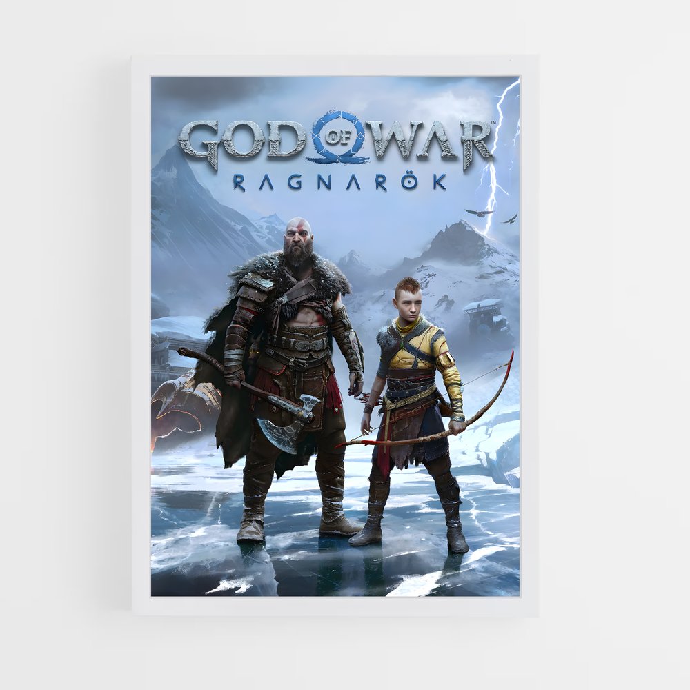 god-of-war-17 cadre Blanc