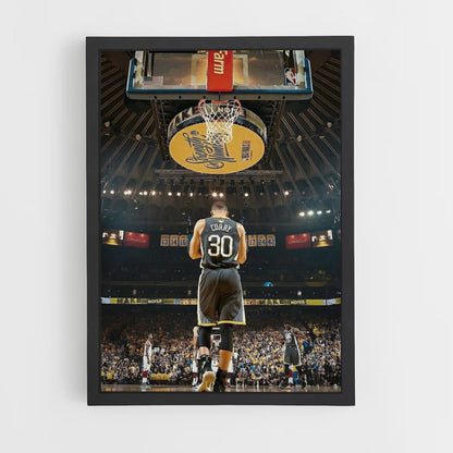 Poster Golden State Warrior Nero