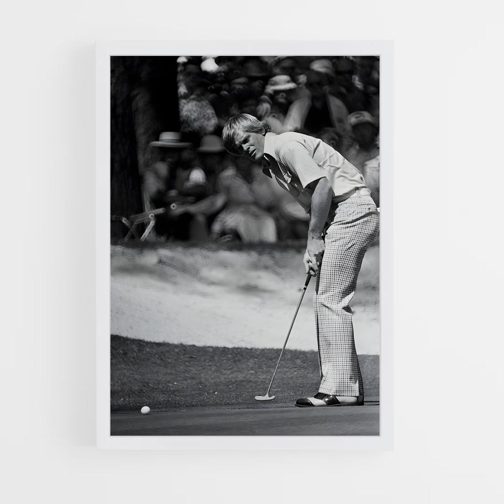 golf-1 cadre Blanc