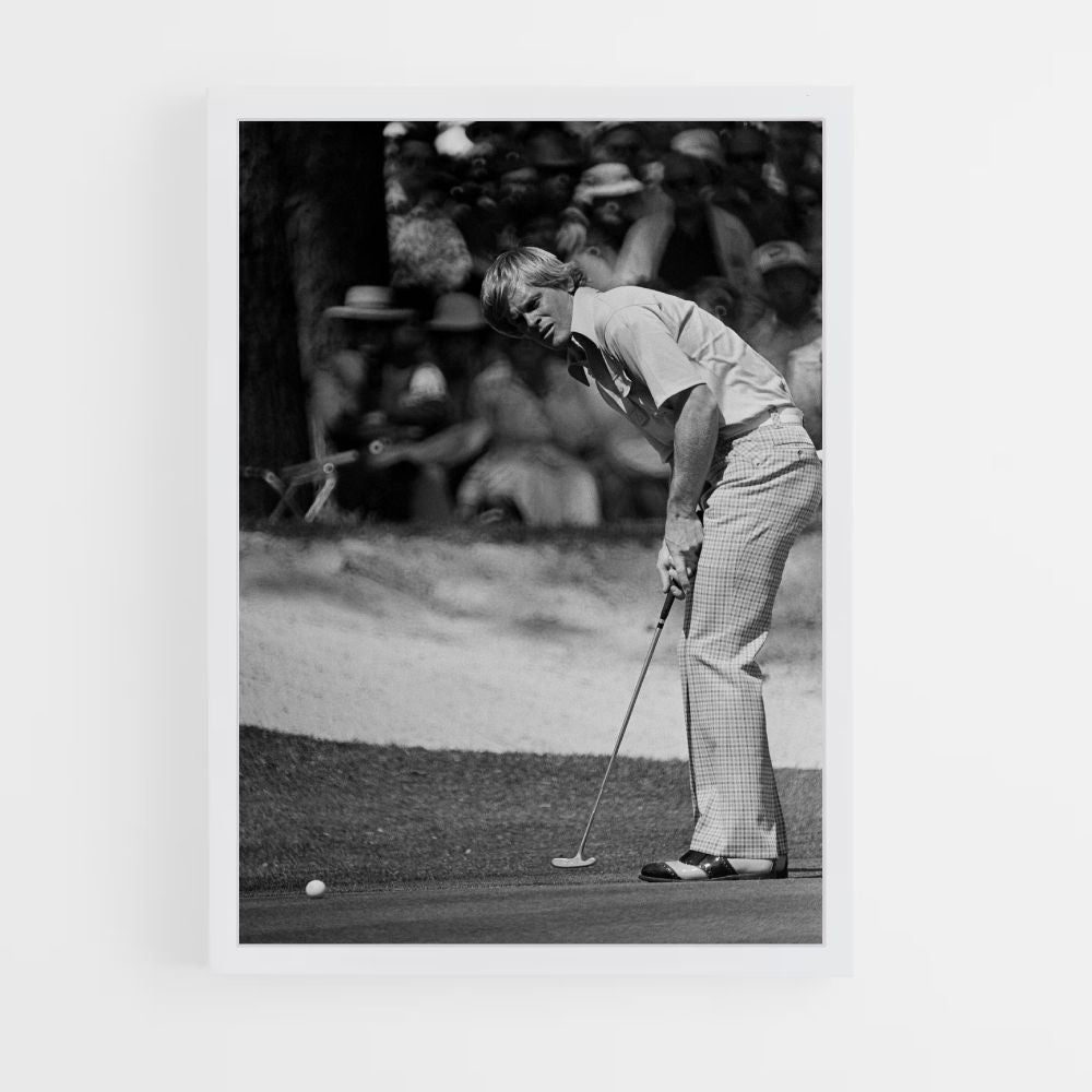 Poster Putt di Johnny Miller