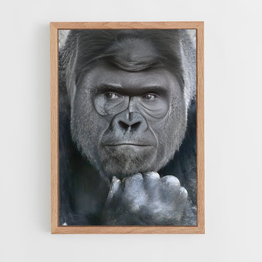 gorilla-5 cadre Bois clair