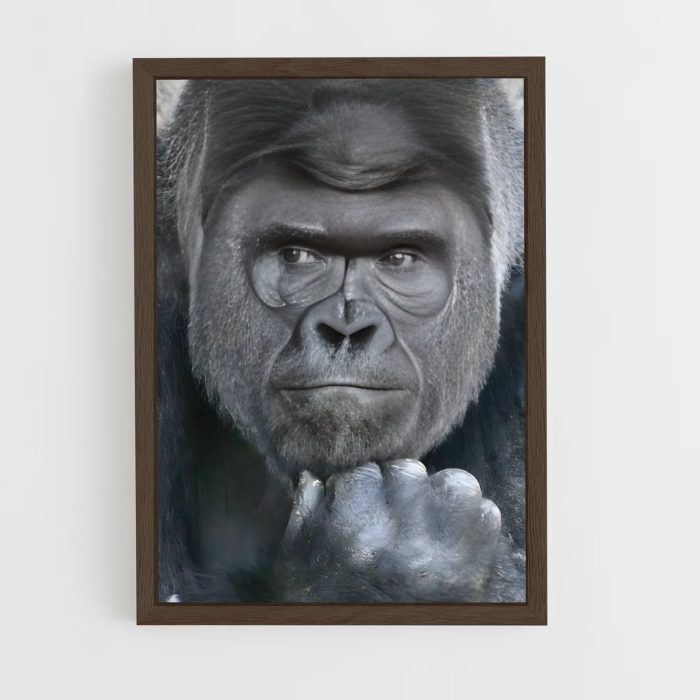 gorilla-5 cadre Bois foncé