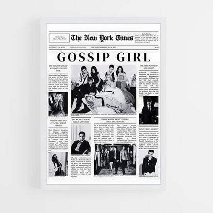 gossip-girl-9 cadre Blanc