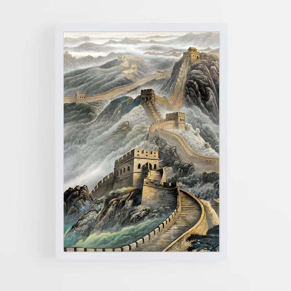 great-wall-of-china-14 cadre Blanc