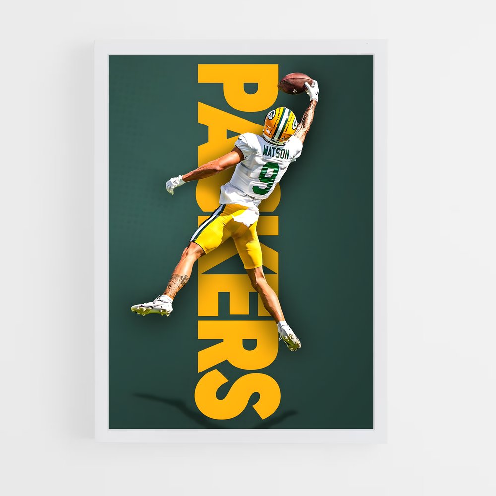 green-bay-packers-6 cadre Blanc