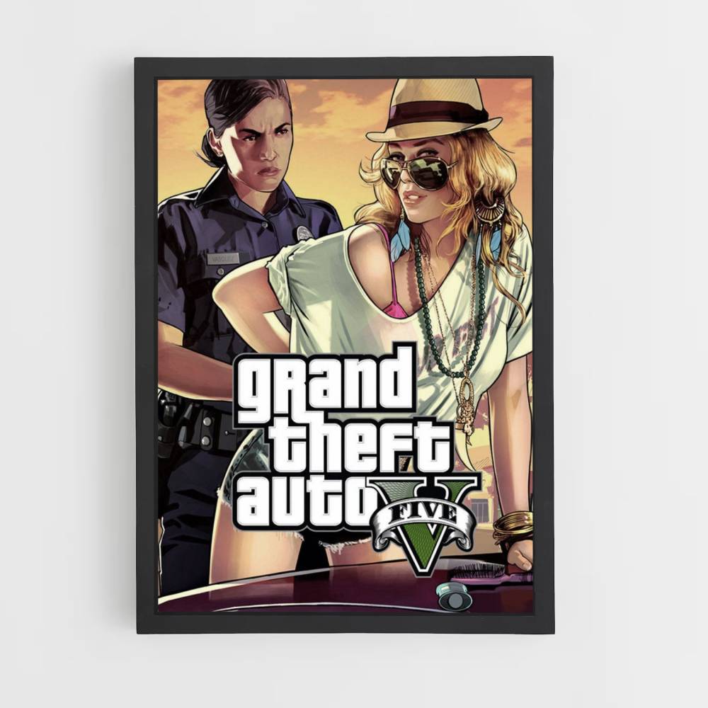 Poster GTA V Donna