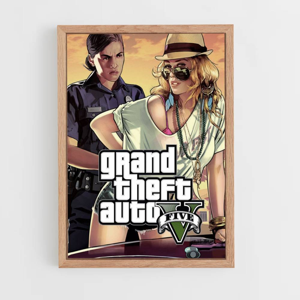 Poster GTA V Donna