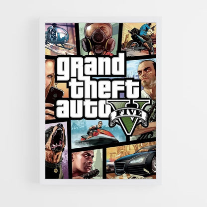 Copertina del poster di GTA V