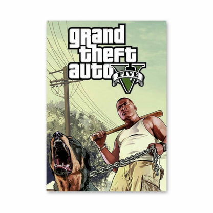 Poster GTA V Cane