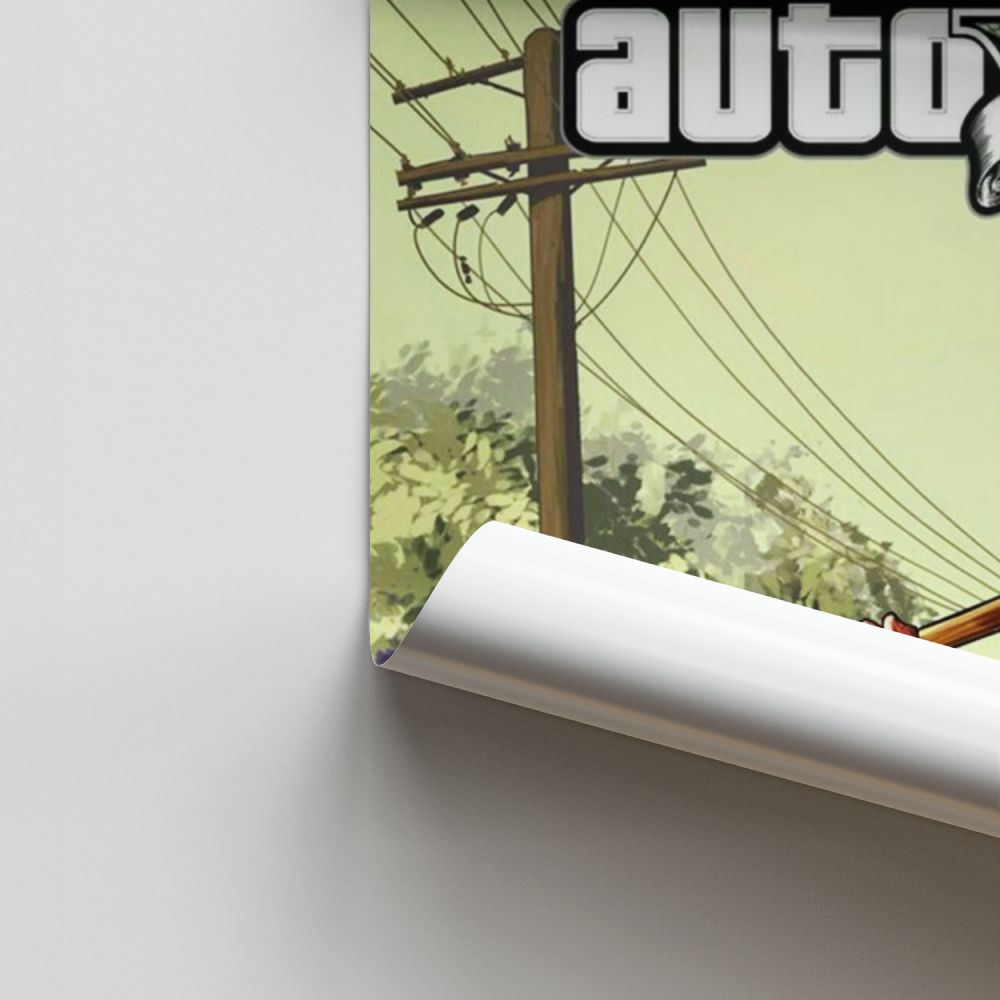 Poster GTA V Cane