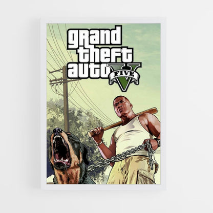 Poster GTA V Cane