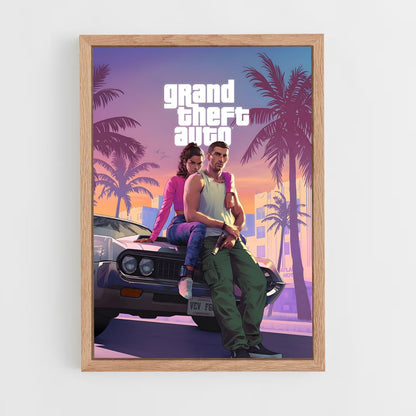 gta-v-9 cadre Bois clair