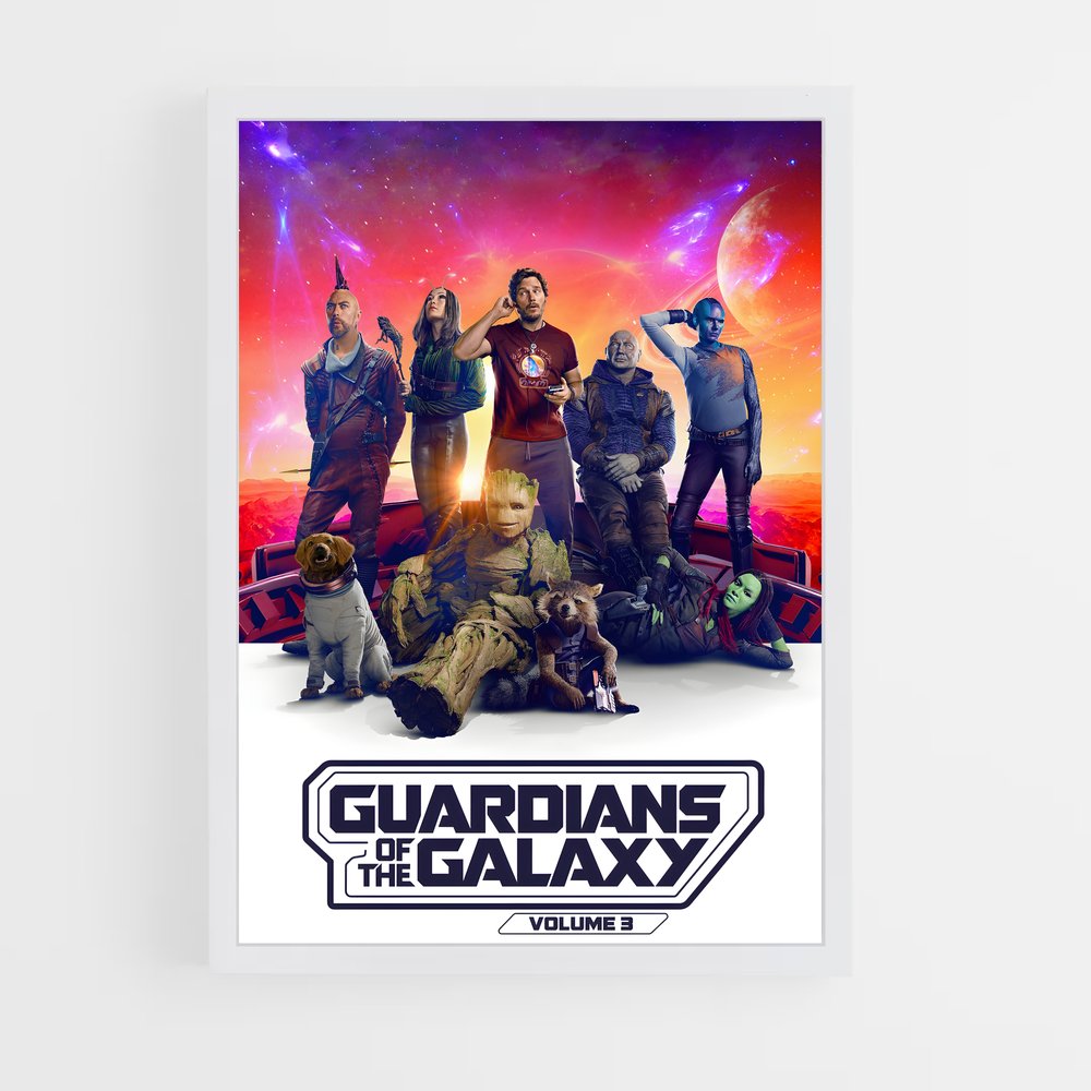 guardian-of-the-galaxy-10 cadre Blanc