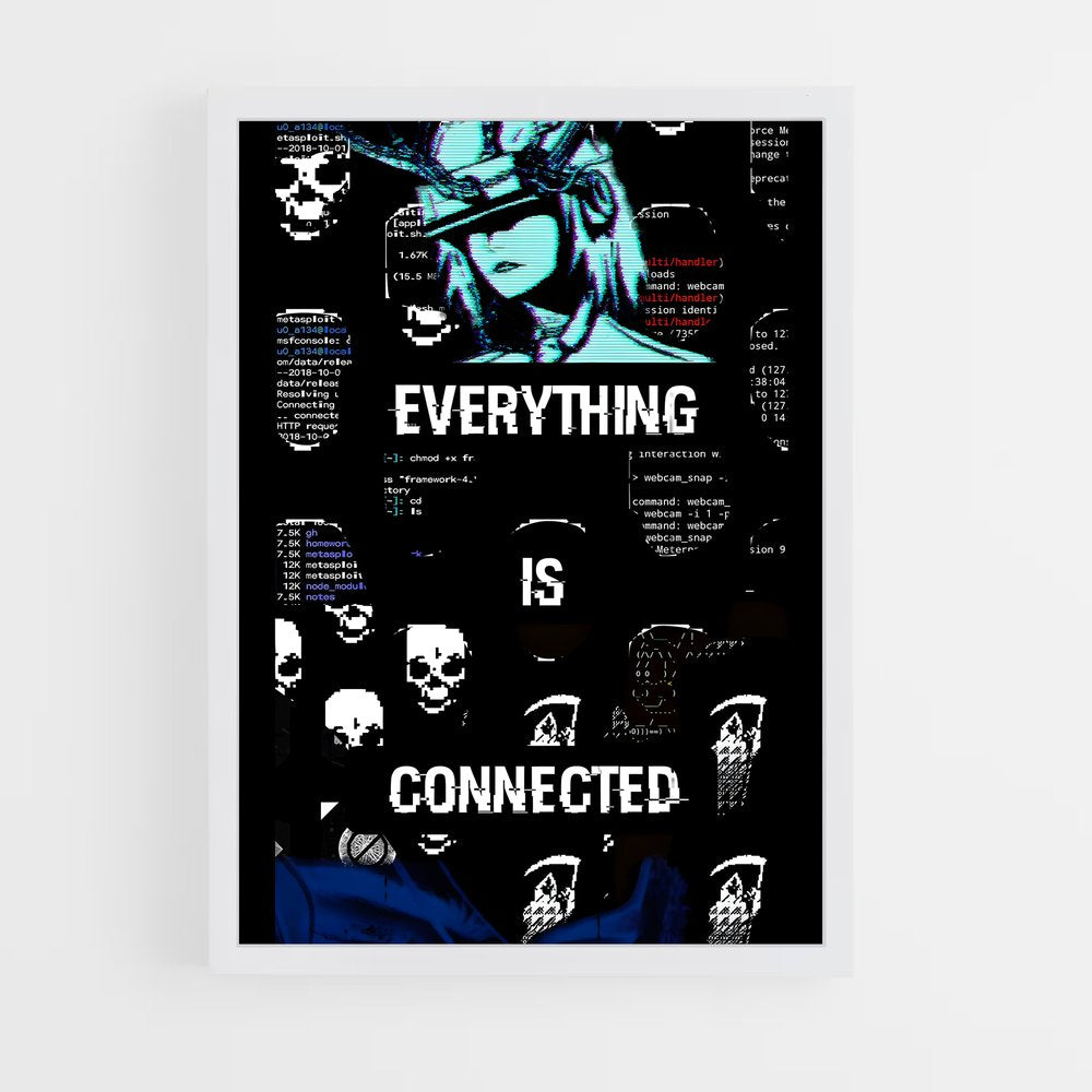 hacker-9 cadre Blanc
