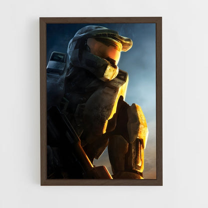 halo-10 cadre Bois foncé