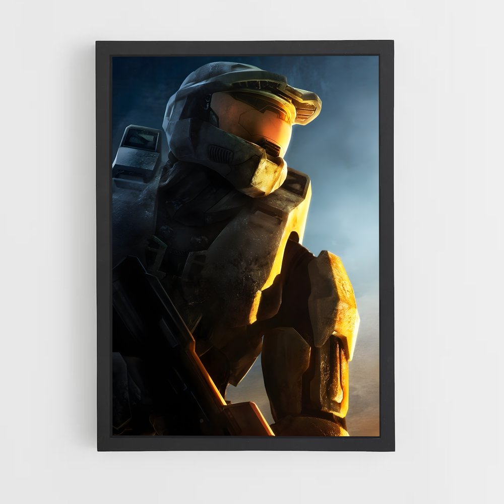 halo-10 cadre Noir