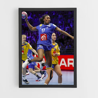 handball-2 cadre Noir