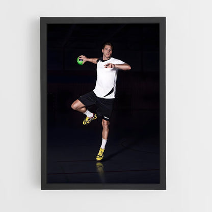handball-3 cadre Noir