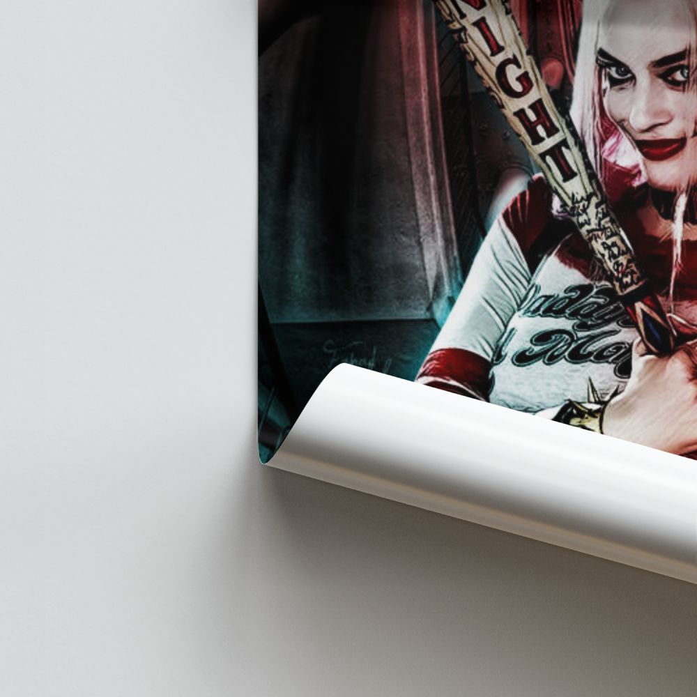 Poster Harley Queen Buonanotte