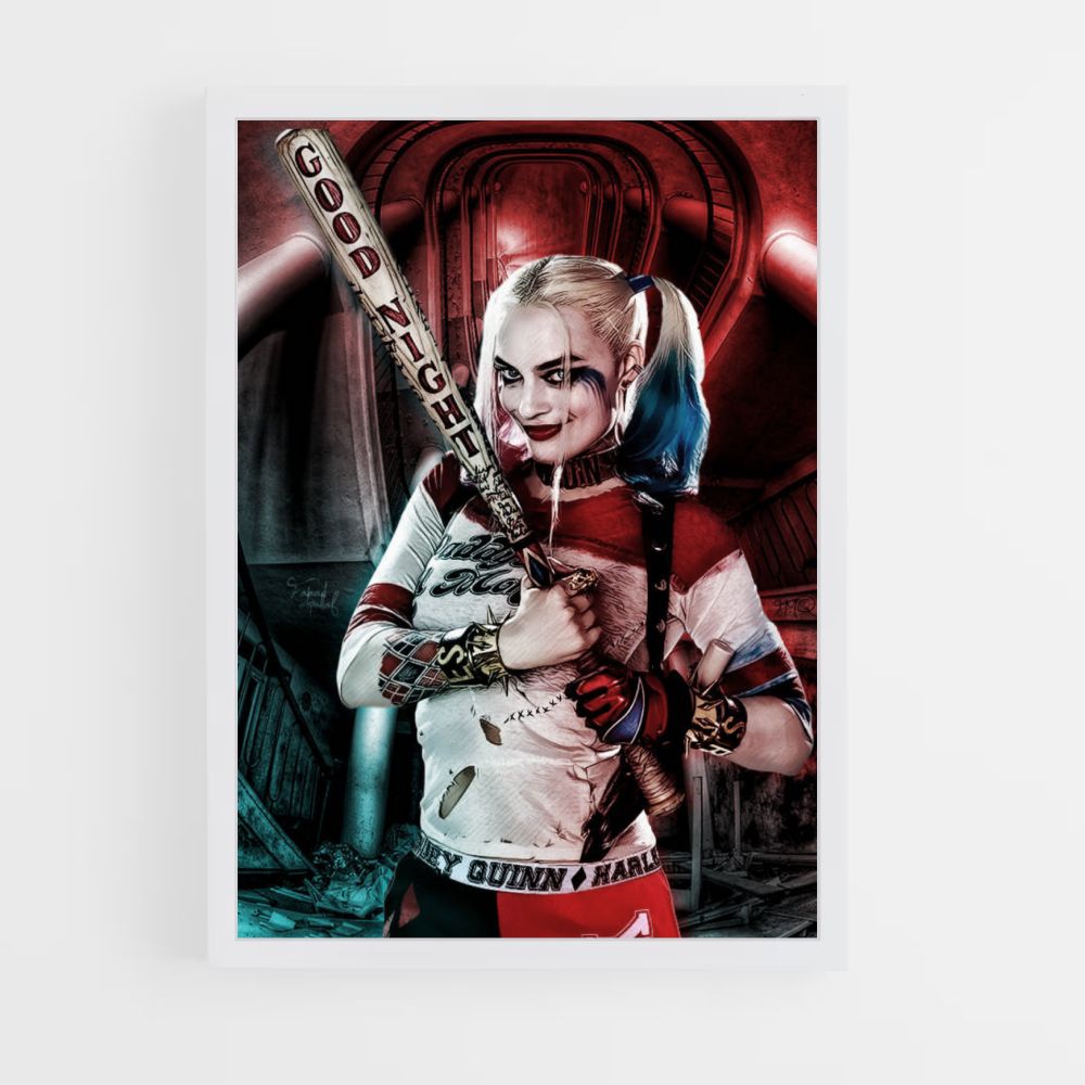 Poster Harley Queen Buonanotte