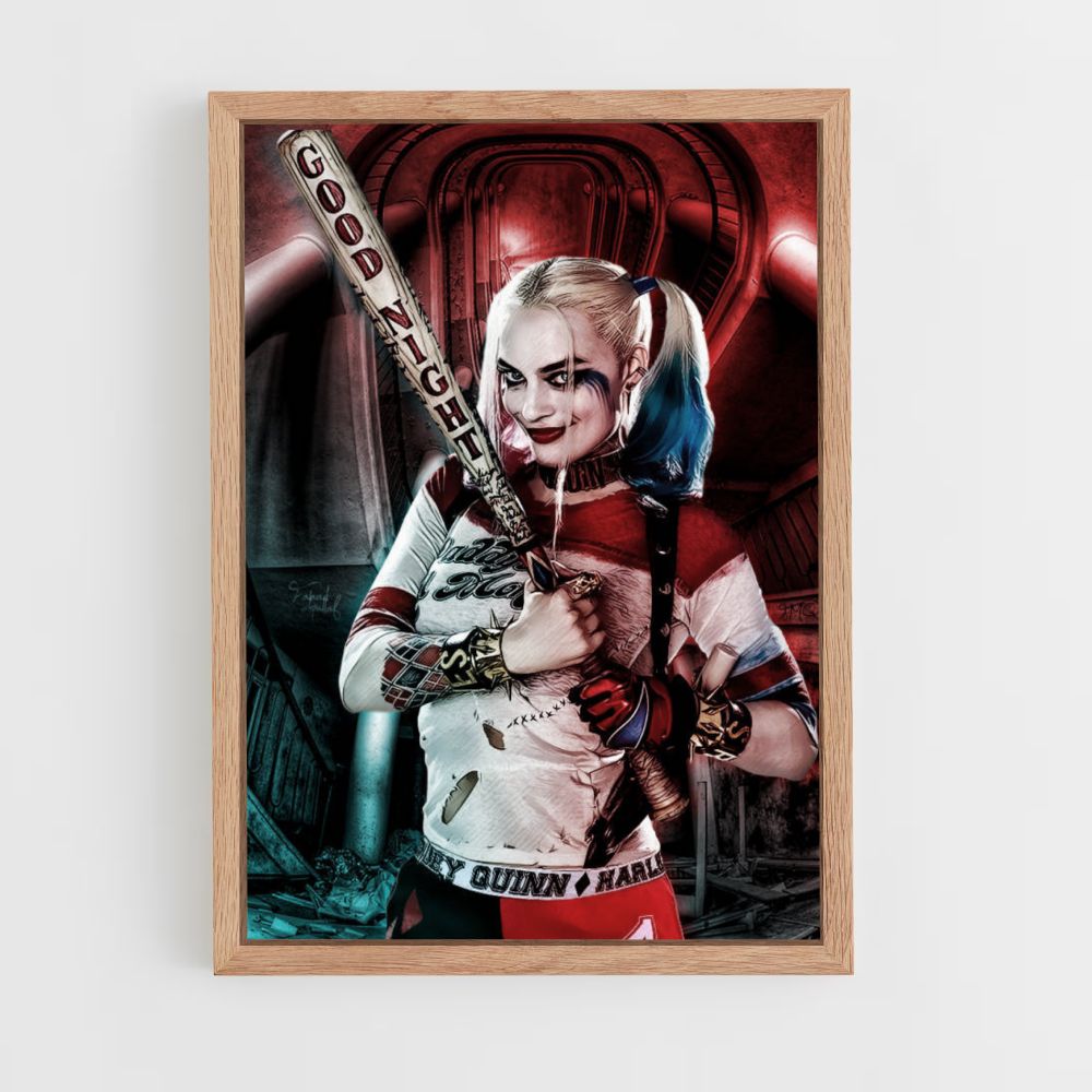 Poster Harley Queen Buonanotte