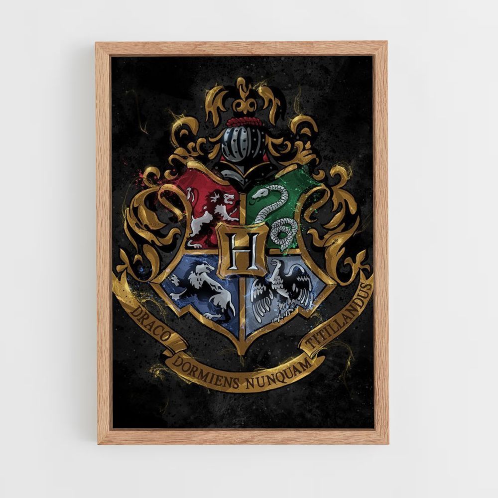 Poster Stemmi di Harry Potter