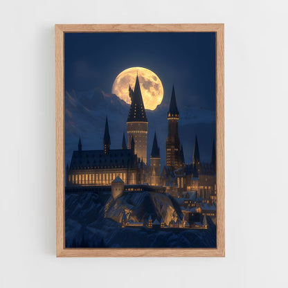 harry-potter-16 cadre Bois clair