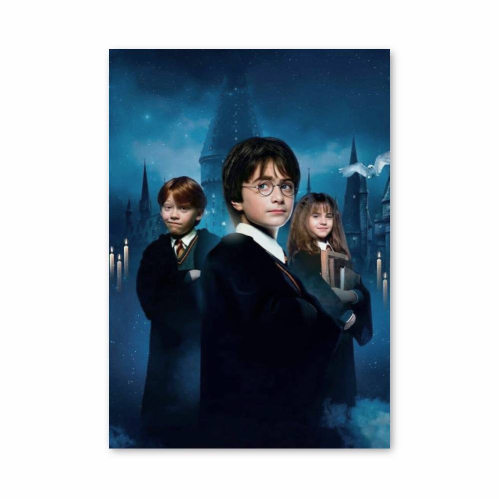 Poster Harry Ron Hermione