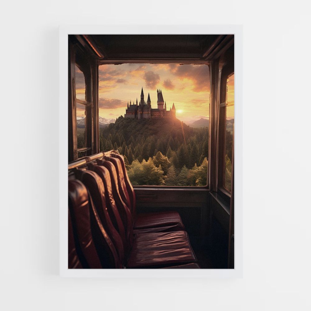 Manifesto del treno di Hogwarts