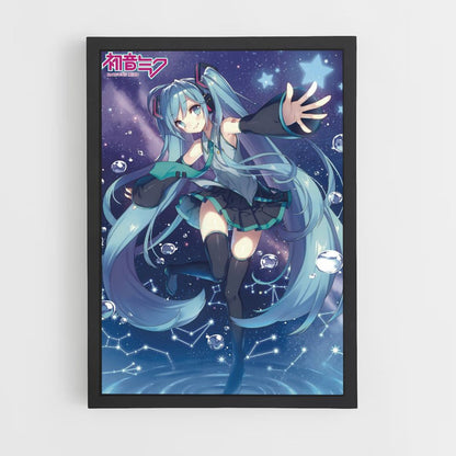 Poster Hatsune Miku Blu