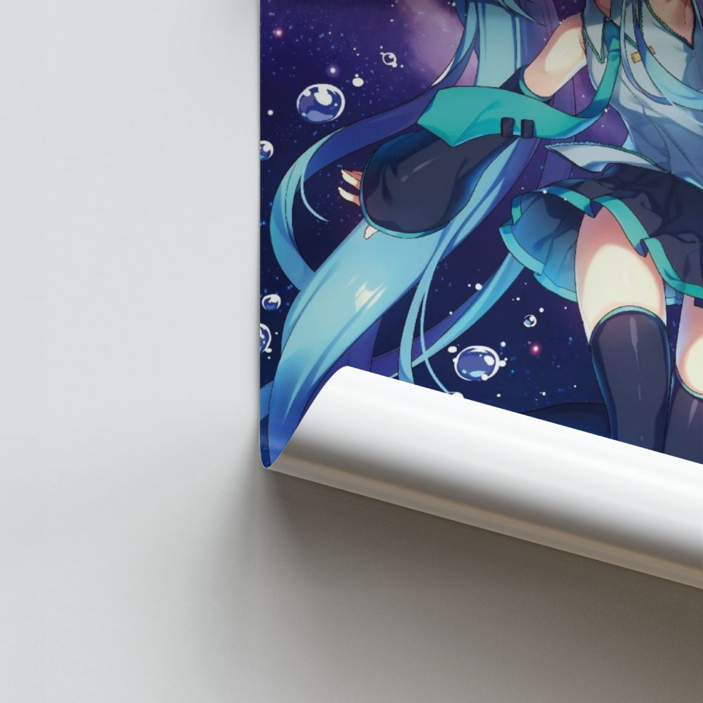 Poster Hatsune Miku Blu