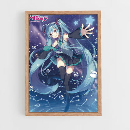 Poster Hatsune Miku Blu