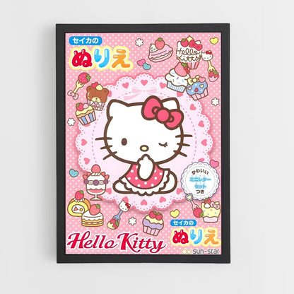 hello-kitty-3 cadre Noir