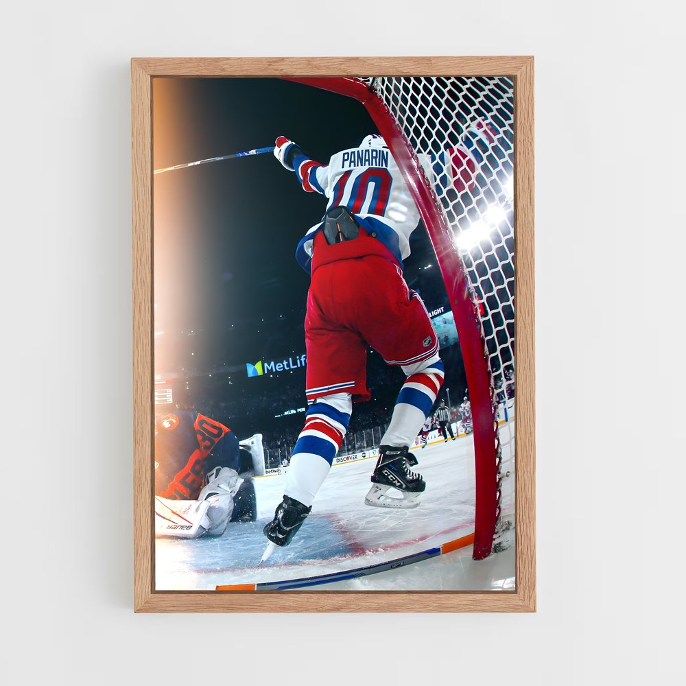 hockey-1 cadre Bois clair